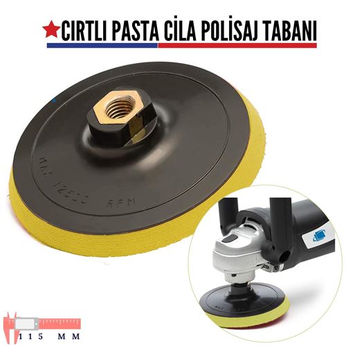 TransForMacion 11.5 cm Çap Cırtlı Pasta Cila Polisaj Tabanı 422392