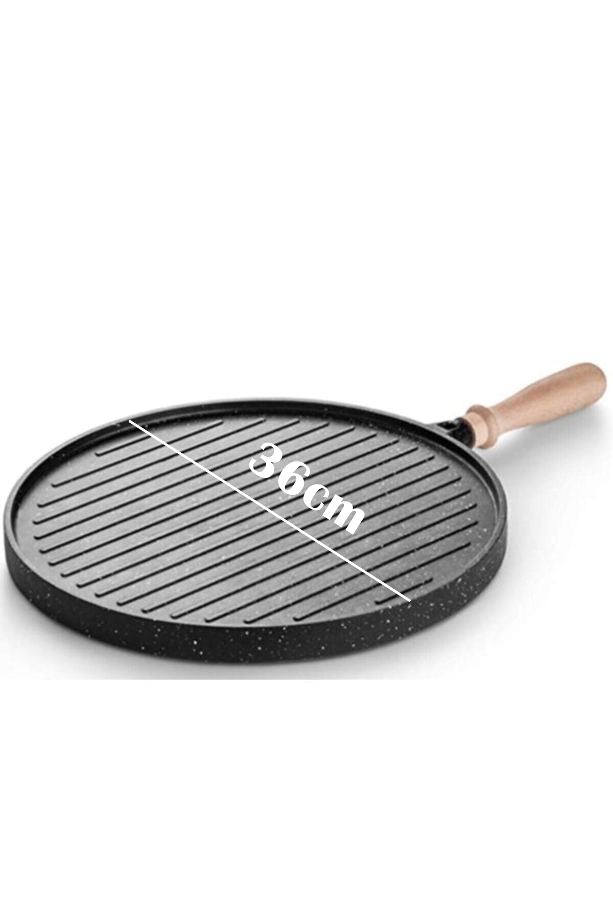 Çift Taraflı Döküm Granit Gözleme Bazlama Tavası 719155