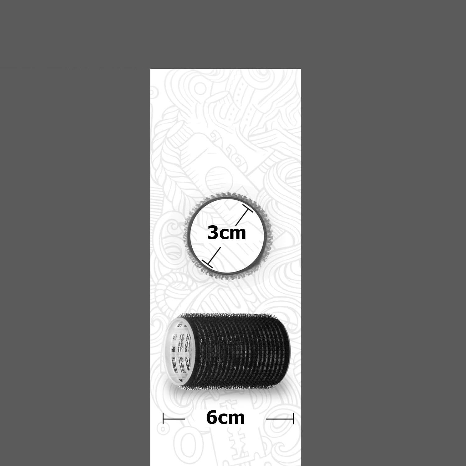 3 Cm Bigudi 6 li Paket 719264