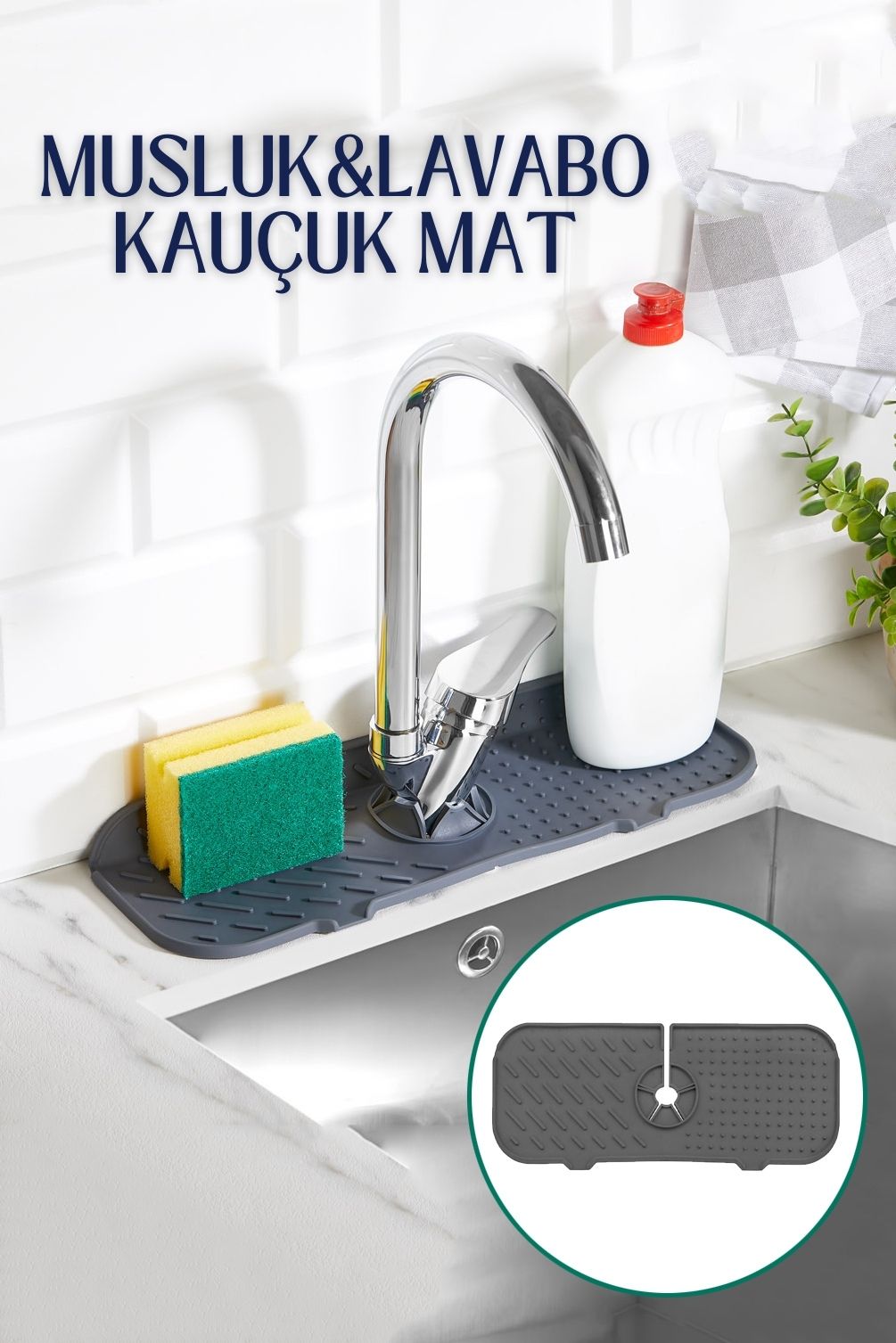 Silikon Lavabo Batarya Matı 719326